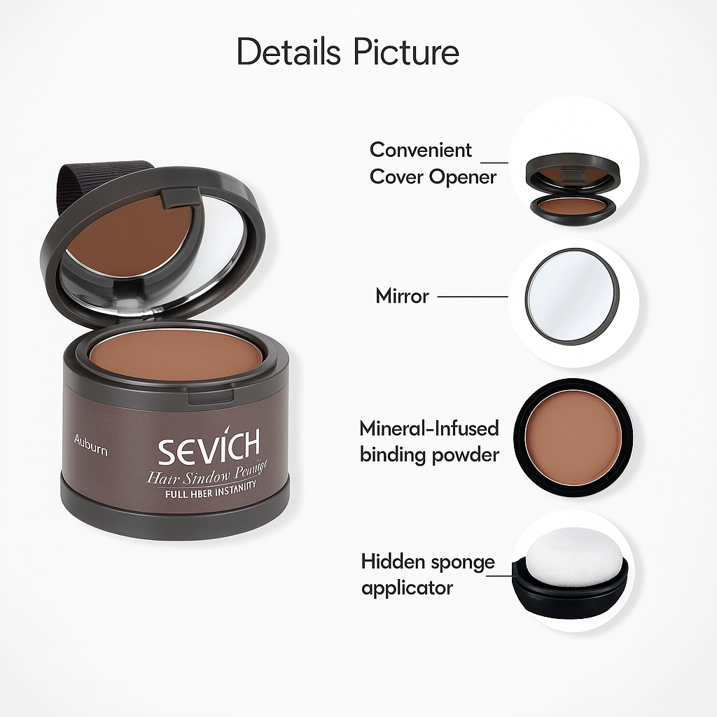 Sevich™ Instant Hairline Concealer Powder